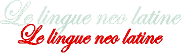 Le lingue neo latine